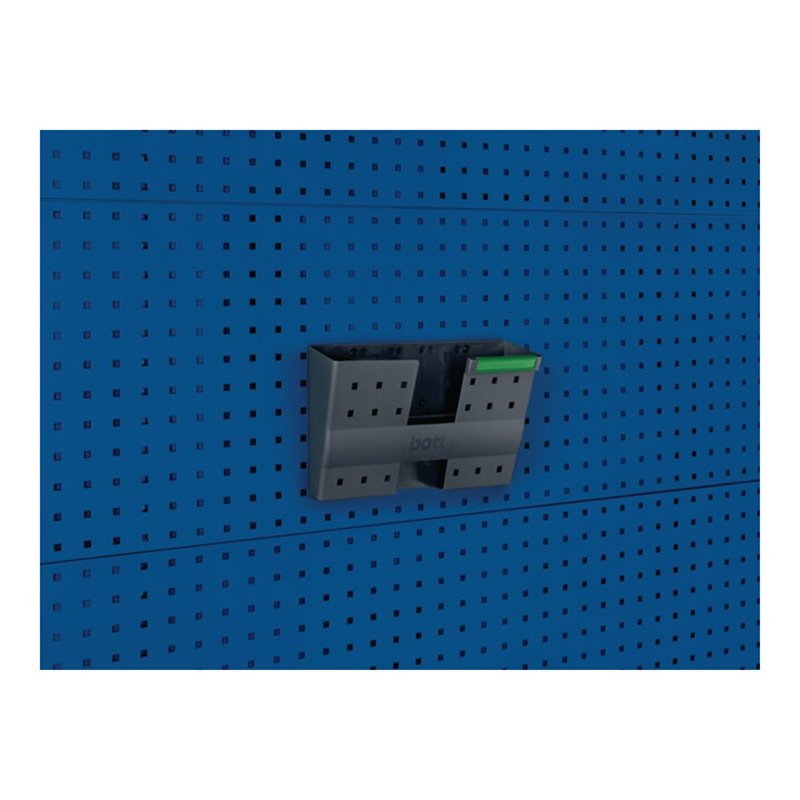 Bott Dokumentenhalter B340xT100xH231mm DIN A4 Querformat Kunststoff anthr