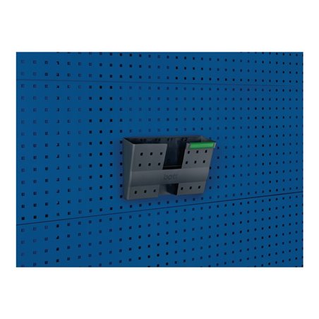 Bott Dokumentenhalter B340xT100xH231mm DIN A4 Querformat Kunststoff anthr