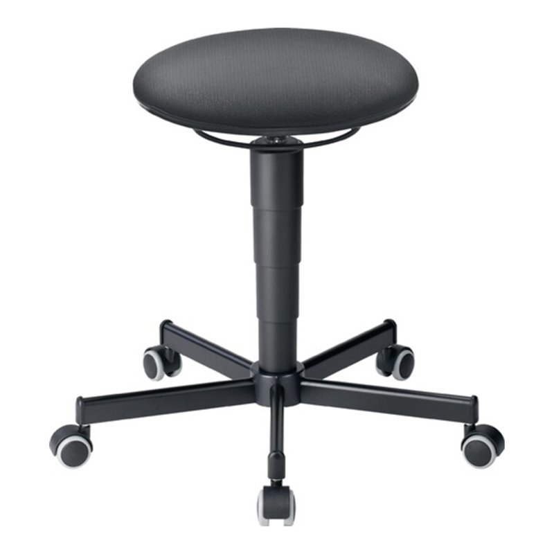 bimos Drehhocker m.Rollen Supertec-Gewebe Sitz-H.460-630mm Sitz-D.400mm