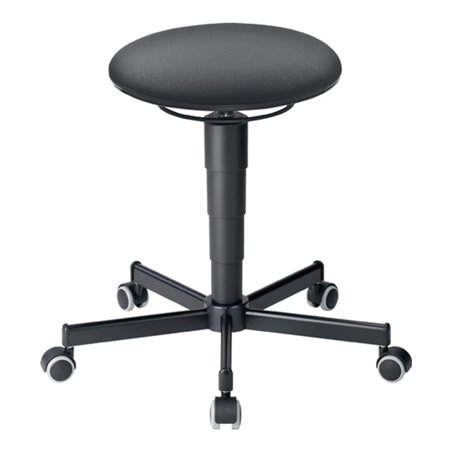 bimos Drehhocker m.Rollen Supertec-Gewebe Sitz-H.460-630mm Sitz-D.400mm