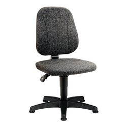 bimos Arbeitsdrehstuhl Unitec m.Gleitern Stoffpolster Sitz-H.440-620mm