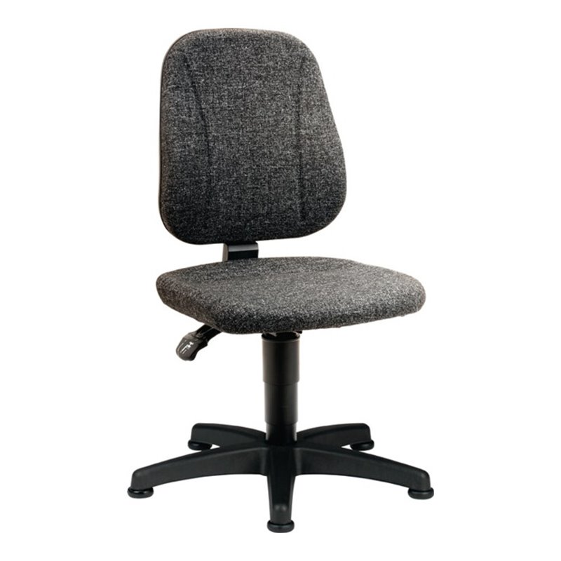 bimos Arbeitsdrehstuhl Unitec m.Gleitern Stoffpolster Sitz-H.440-620mm