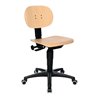 Topstar Arbeitsdrehstuhl mit Rollen Buche Sitz-H. 420-550 mm mit Kontaktrückenlehne