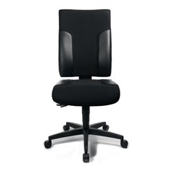 Topstar Bürodrehstuhl schwarz/schwarz Sitz-H.420-540mm ohne Armlehnen