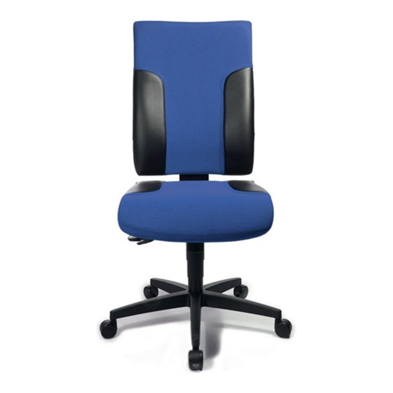 Topstar Bürodrehstuhl blau/schwarz Sitz-H.420-540mm ohne Armlehnen