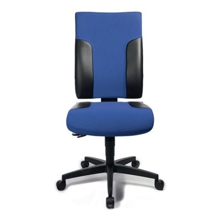 Topstar Bürodrehstuhl blau/schwarz Sitz-H.420-540mm ohne Armlehnen