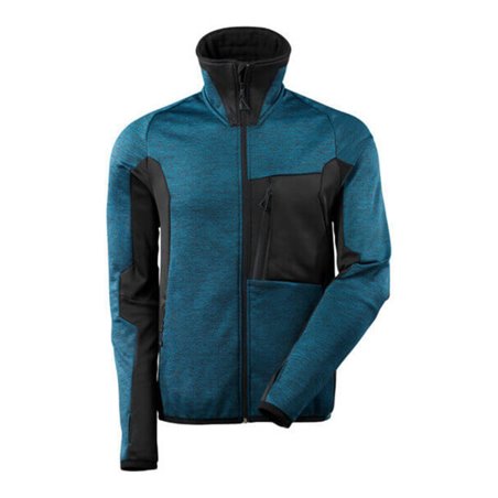 Mascot Fleecepullover mit Reißverschluss Microfleecejacke Dunkelpetroleum/ schwarz