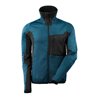 Mascot Fleecepullover mit Reißverschluss Microfleecejacke Dunkelpetroleum/ schwarz