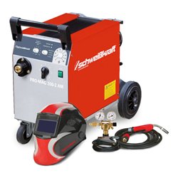 Schweißkraft Schweißgerät PRO-MAG 250-2 Aktions-SET