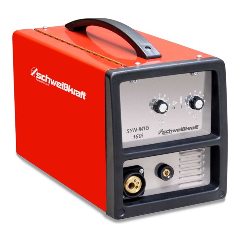 Schweißkraft Tragbarer MAG-Inverter SYN-MIG 160i Aktions-Set
