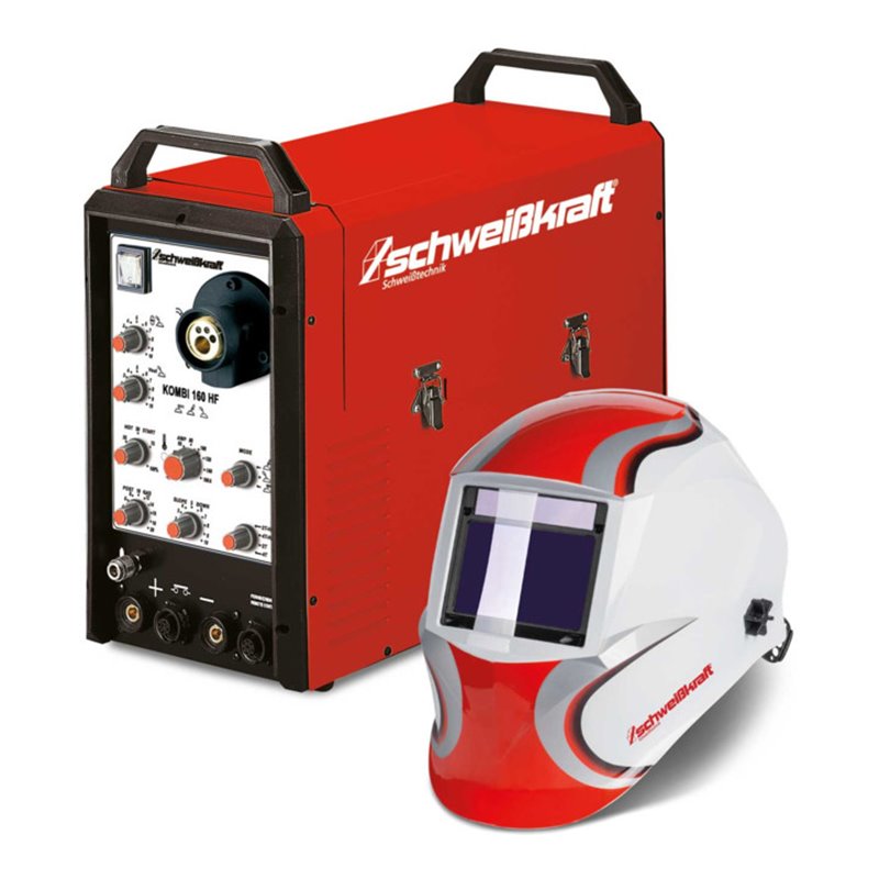 Schweißkraft Multifunktionsinverter Kombi 160 HF Aktions-Set