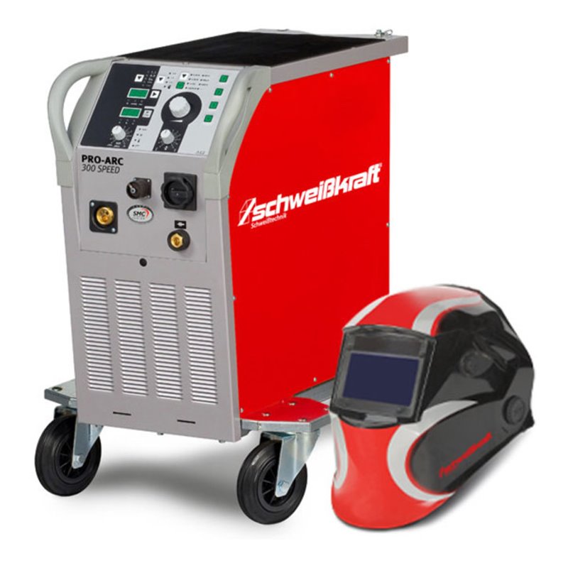 Schweißkraft Schutzgasschweißanlage PRO-ARC SPEED 300-4 Aktions-Set