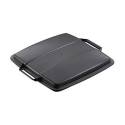 Durable Abfallbehälter DURABIN 90l Grau/Schwarz