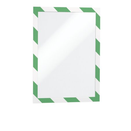 Durable Magnetrahmen DURAFRAME SECURITY A4 - Großverpackung Gelb/Schwarz