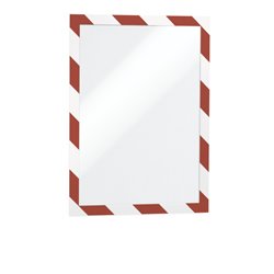 Durable Magnetrahmen DURAFRAME SECURITY A4 - Großverpackung Grün/Weiß