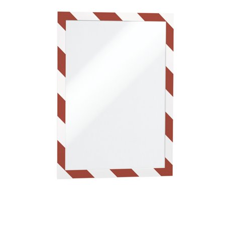 Durable Magnetrahmen DURAFRAME SECURITY A4 - Großverpackung Grün/Weiß