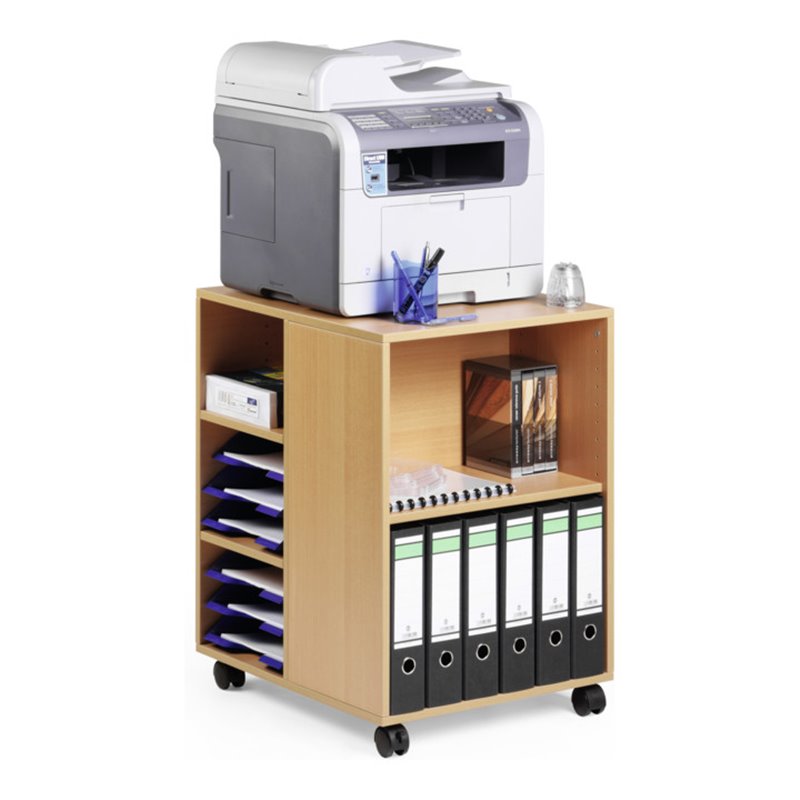 Durable Multifunktions-Fahrwagen Trolley Buche 6 Böden