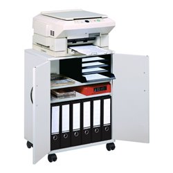 Durable Multifunktions-Fahrwagen Trolley Grau 2 Böden