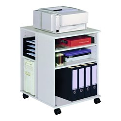 Durable Multifunktions-Fahrwagen Trolley Grau 6 Böden