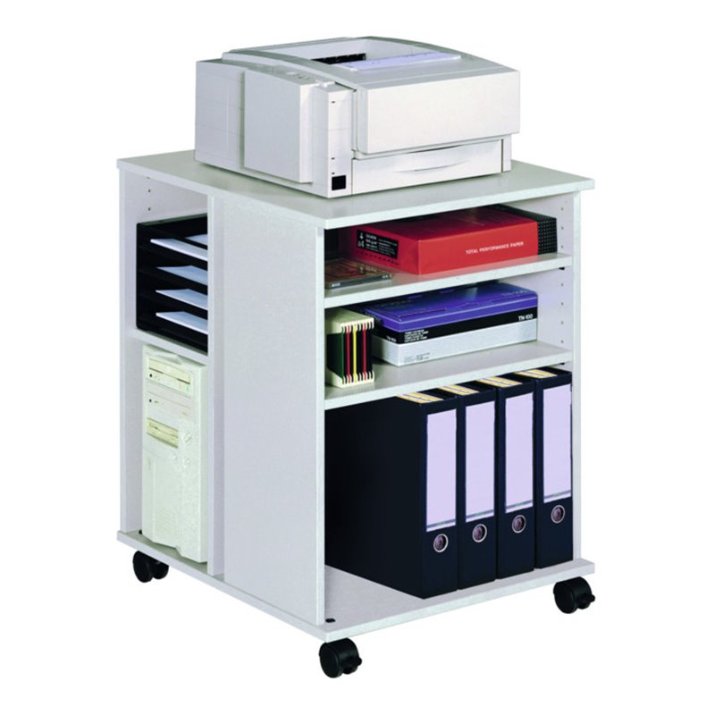 Durable Multifunktions-Fahrwagen Trolley Grau 6 Böden