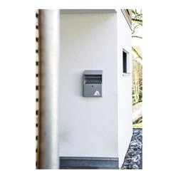 Durable Wandascher metall