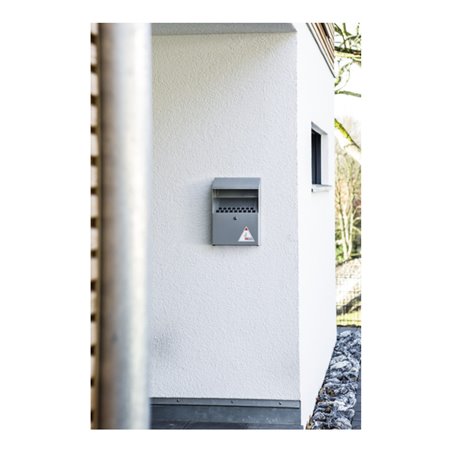 Durable Wandascher metall