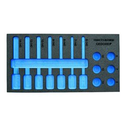 Gedore EI-1500 CT1-IN 19LKM Check-Tool-Modul leer