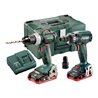 Metabo Akkuset Combo Set 2.1.9 18 V BL LiHD BS 18 LT BL + SSW 18 LTX 400 BL MetaLoc