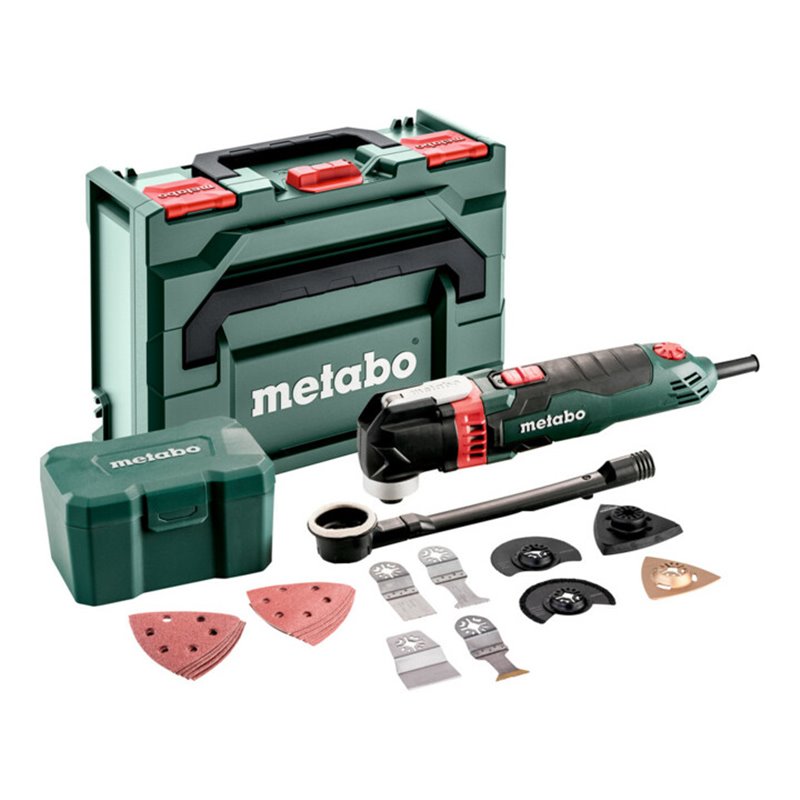 Metabo Multitool MT 400 Quick Set für Holz Fliesen metaBOX 145
