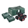 Metabo Basis Set 4 x 5.2 Ah + 1 x ASC 145 Duo + Metaloc