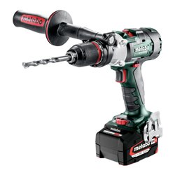 Metabo Akku-3-Gang-Schlagbohrschrauber SB 18 LTX-3 BL I metaBOX 145 L 18V 2x5.2Ah Li-Power + ASC 55