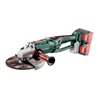 Metabo Akku-Winkelschleifer WPB 36-18 LTX BL 230 Kunststoffkoffer + 4x18V/6.2Ah LiHD + ASC Ultra