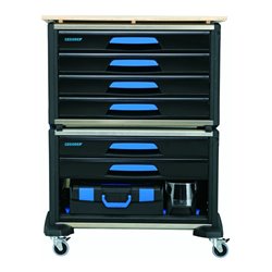 Gedore WorkMo B3 mit Werkzeugsortiment, 110-tlg