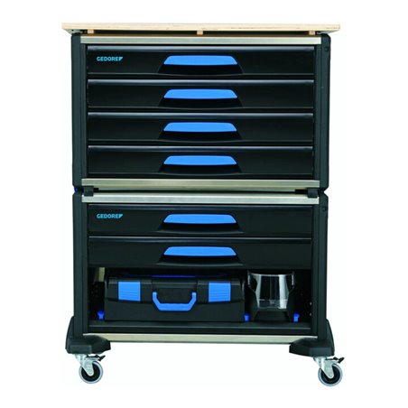 Gedore WorkMo B3 mit Werkzeugsortiment, 110-tlg