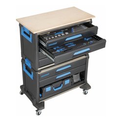 Gedore WorkMo B3 mit Werkzeugsortiment, 110-tlg