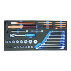 Gedore WorkMo B3 mit Werkzeugsortiment, 110-tlg