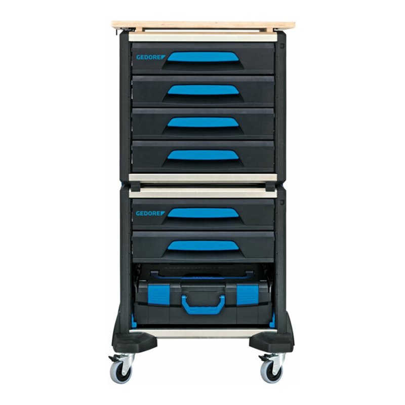 Gedore WorkMo B2 mit Werkzeugsortiment, 72-tlg