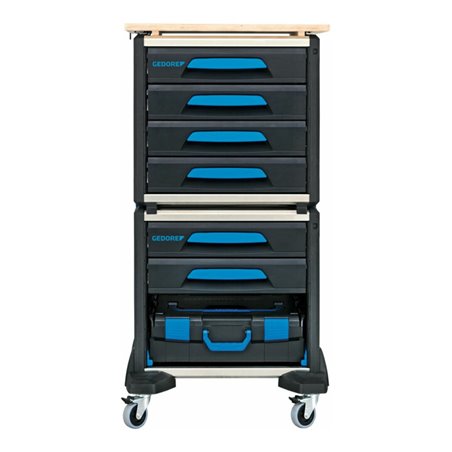 Gedore WorkMo B2 mit Werkzeugsortiment, 72-tlg