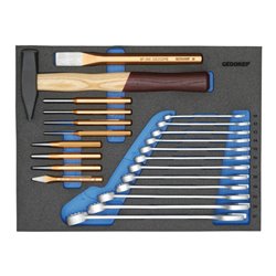 Gedore WorkMo B2 mit Werkzeugsortiment, 72-tlg