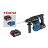 Bosch Akku-Schlagbohrhammer GBH 18 V-EC, mit 2 x 6,0 Ah, 1 x 5,0 Ah Li-Ion Akku, L-BOXX