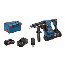 Bosch Akku-Bohrhammer mit SDS plus GBH 36 VF-LI Plus 2 x 6,0 Ah Li-Ion Akku L-BOXX