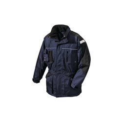 Winter-Parka AALBORG blau/schwarz Größe L