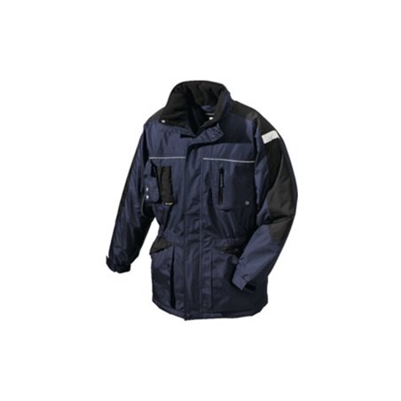 Winter-Parka AALBORG blau/schwarz Größe L