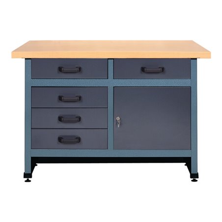 Werkbank B1200xT600xH840mm Anz.Schubl.5