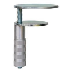 Tischklemme D.73+90mm 2 Metallplatten Tischplatte 90mm BAUER & BÖCKER