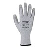 Asatex Schnittschutzhandschuh EN388 Kat.II,Level 5 Gr.9 PU-Beschicht. grau/grau 10 PA