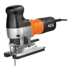 AEG Stichsäge STEP 1200 XE 135mm Hub 26mm 730W inkl. Sägeblatt, Spanreißschutz, Gleitsohle im Transportkoffer