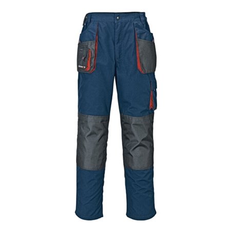 Terrax Herrenhose Gr. 64 marine/schwarz/rot 65% PES/35% CO