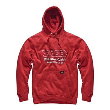 Kapuzensweatshirt Arkley Gr. XXL rot 80% CO/20% PES Dickies