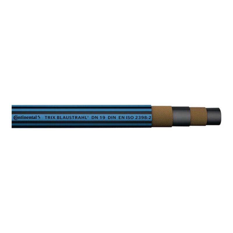 ContiTech Pressluftschlauch TRIX® Blaustrahl ID 19mm AD 29mm L.40m blau/schwarz NBR Rl.